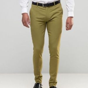 Boy's/Men's ASOS Green Extreme Skinny Pants